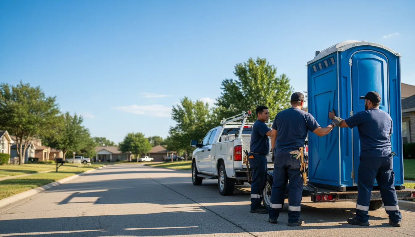 Portable Toilet Rental in Webb City, MO near me